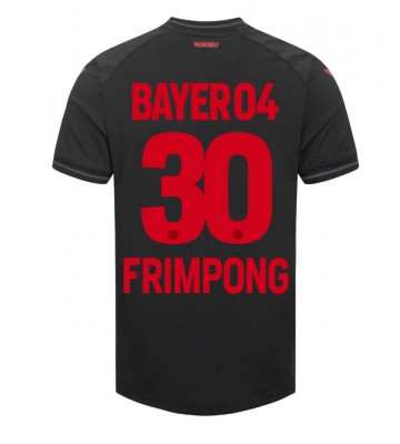 Bayer Leverkusen Jeremie Frimpong #30 Hjemmebanetrøje 2023-24 Kort ærmer